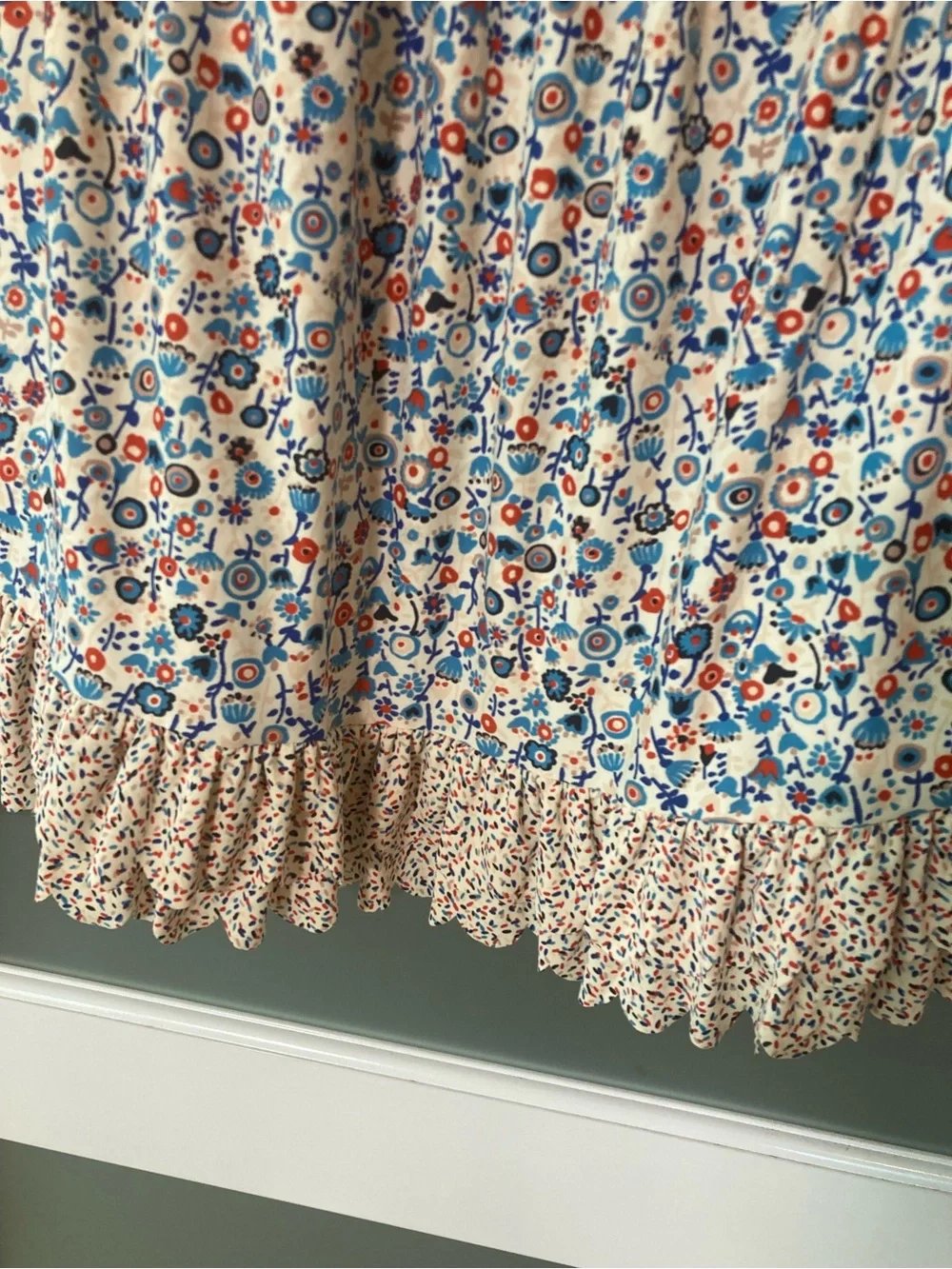 Marc Jacobs FLORAL FRUTTI Ruffled Tier Tankini Top and Matching Skirt - M - Picture 6 of 16